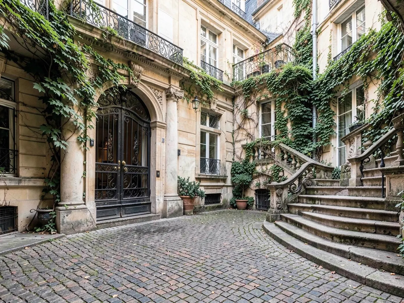 Hôtels particuliers du Marais : reconnaître un bien d'exception derrière une porte cochère